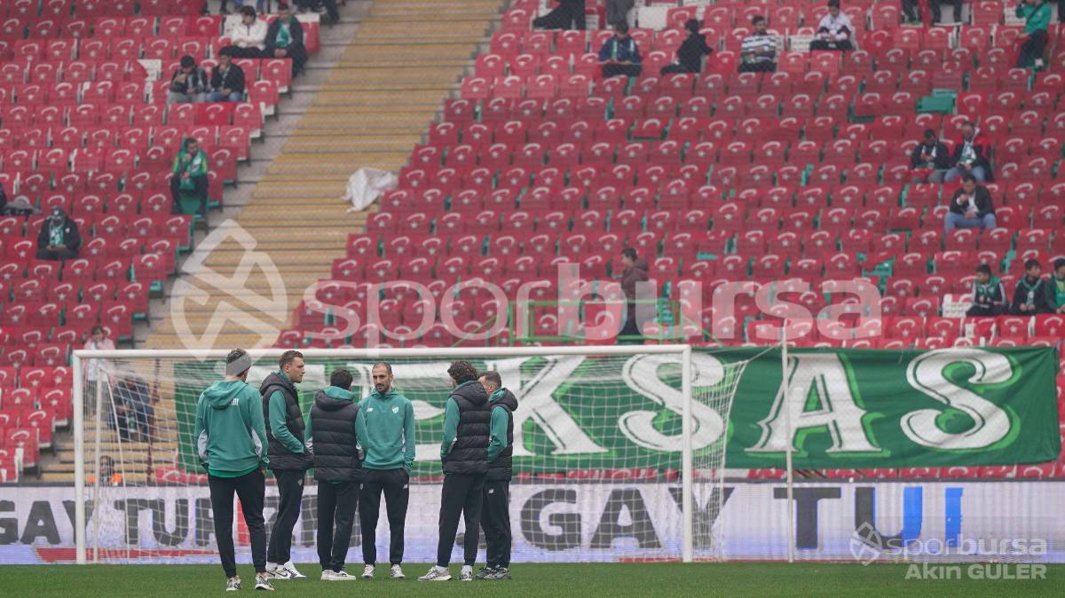 BURSASPOR - YENİ MERSİN İDMAN YURDU MAÇI FOTOĞRAFLARI