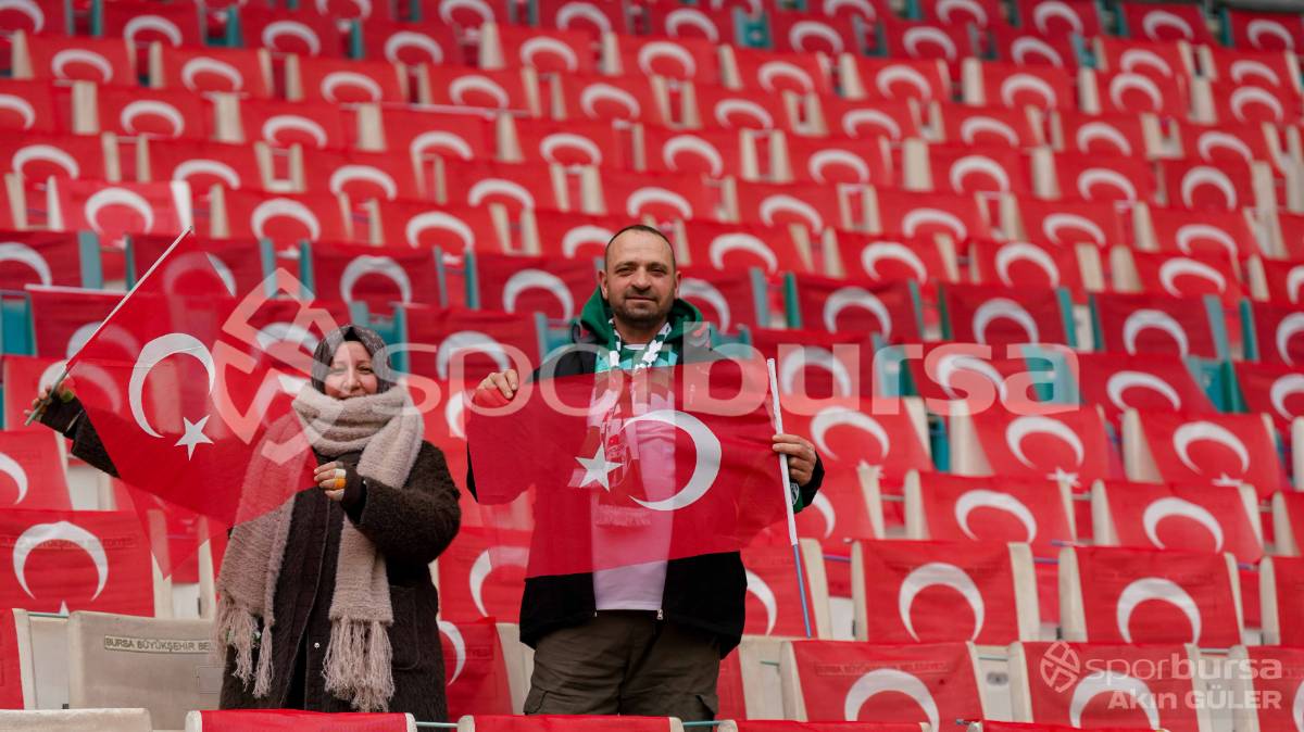 BURSASPOR - YENİ MERSİN İDMAN YURDU MAÇI FOTOĞRAFLARI
