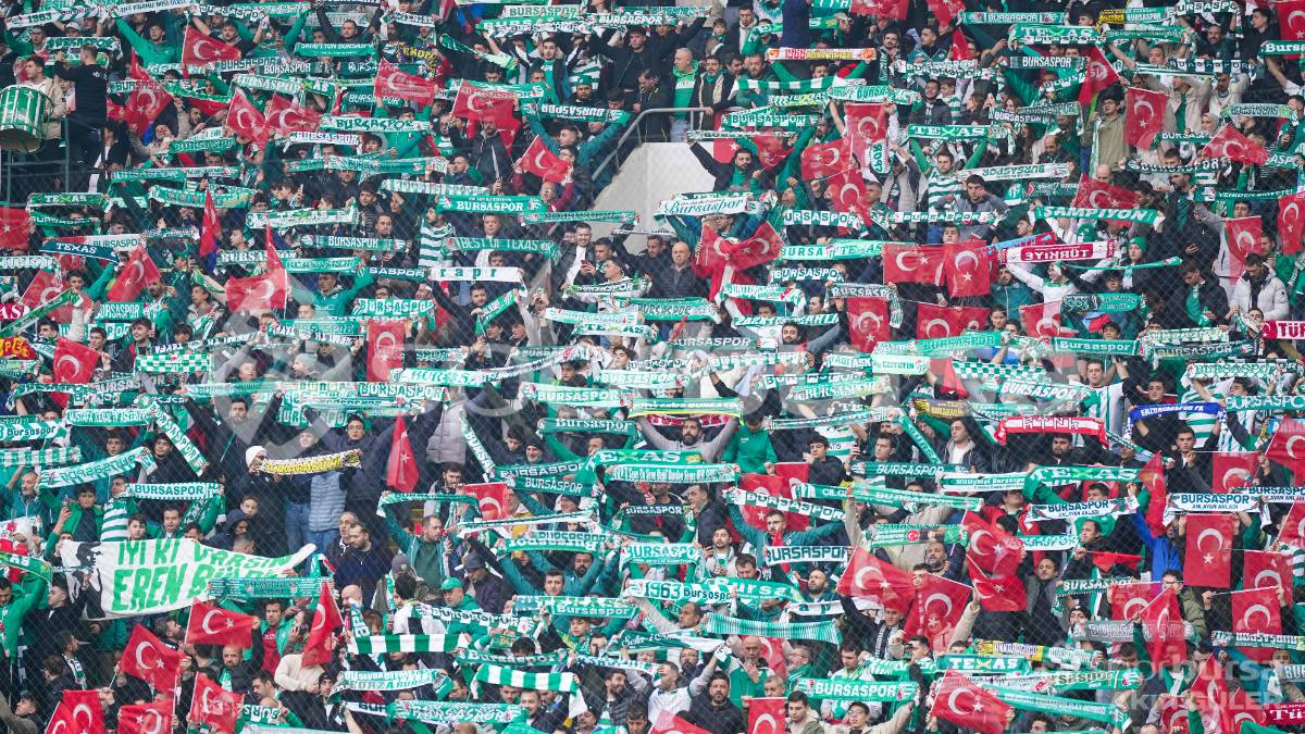 BURSASPOR - YENİ MERSİN İDMAN YURDU MAÇI FOTOĞRAFLARI