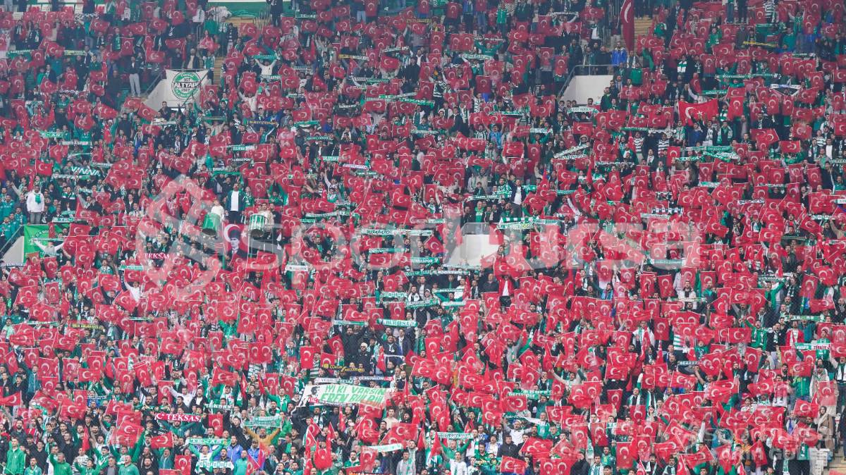 BURSASPOR - YENİ MERSİN İDMAN YURDU MAÇI FOTOĞRAFLARI