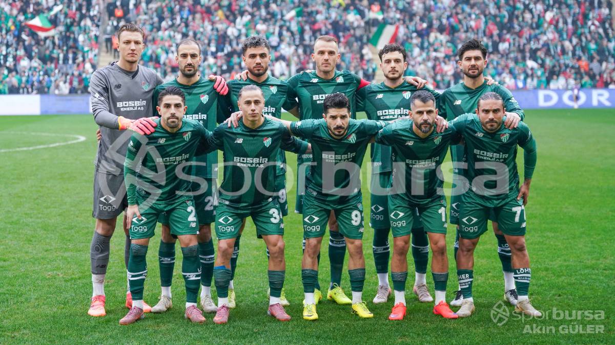 BURSASPOR - YENİ MERSİN İDMAN YURDU MAÇI FOTOĞRAFLARI