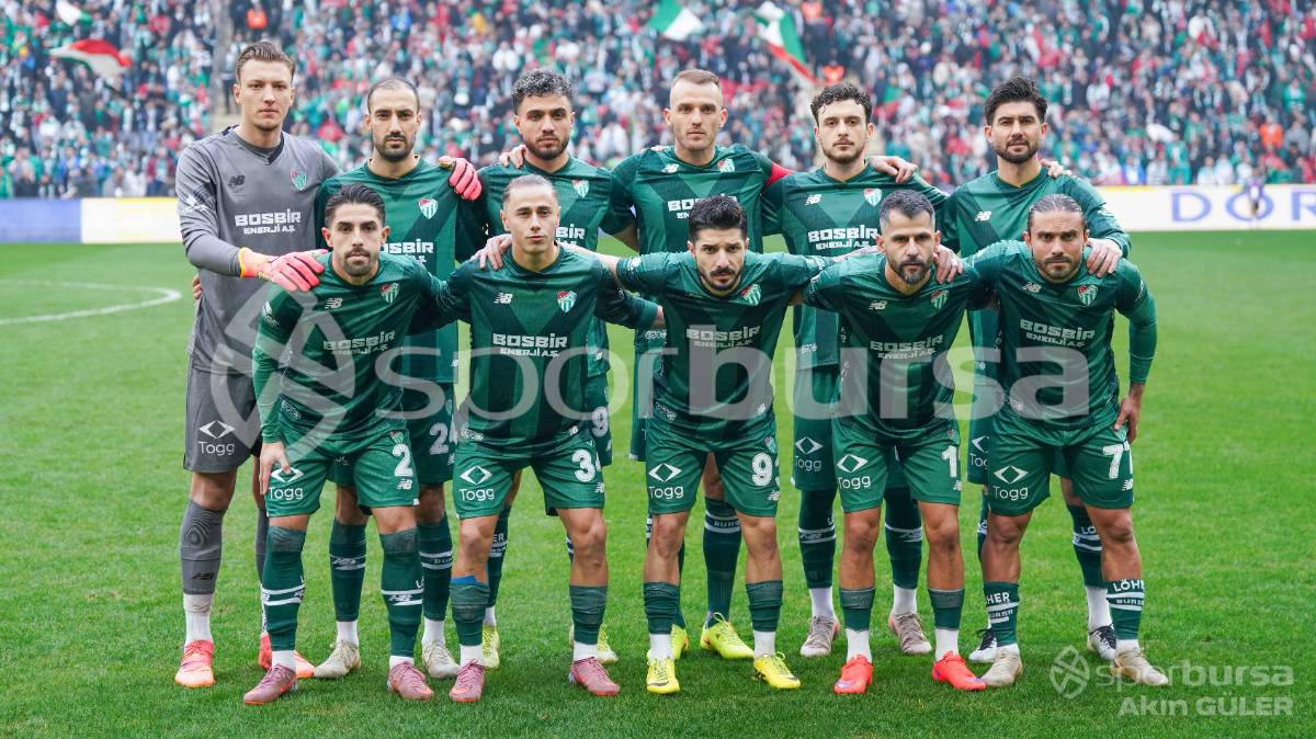 BURSASPOR - YENİ MERSİN İDMAN YURDU MAÇI FOTOĞRAFLARI