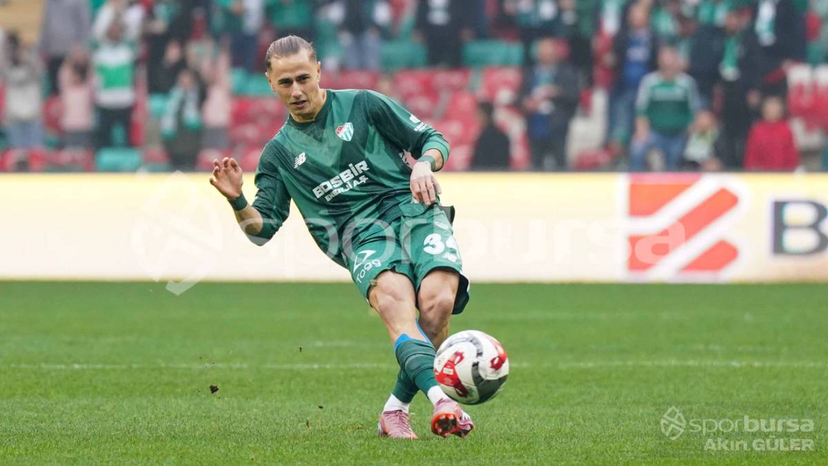 BURSASPOR - YENİ MERSİN İDMAN YURDU MAÇI FOTOĞRAFLARI