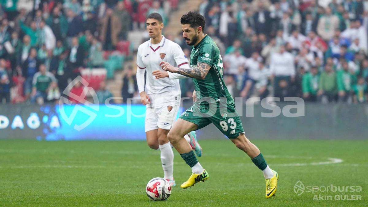 BURSASPOR - YENİ MERSİN İDMAN YURDU MAÇI FOTOĞRAFLARI