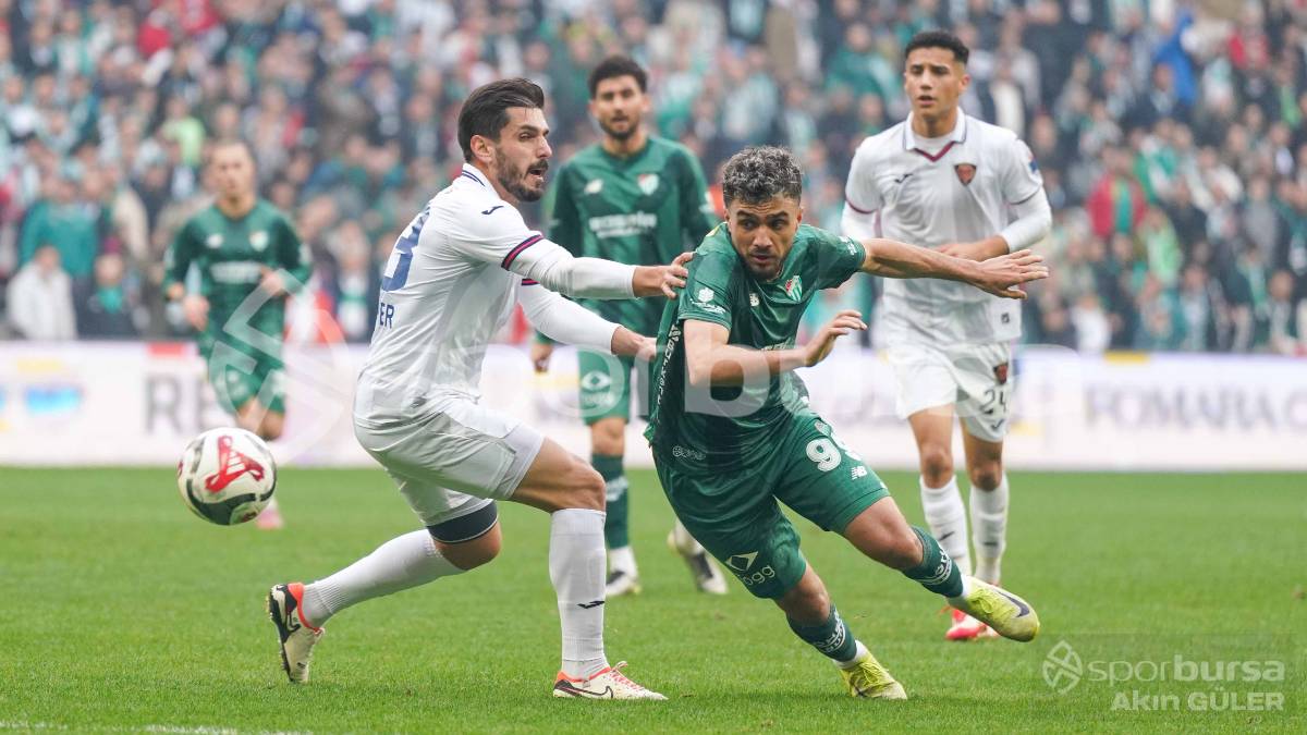 BURSASPOR - YENİ MERSİN İDMAN YURDU MAÇI FOTOĞRAFLARI