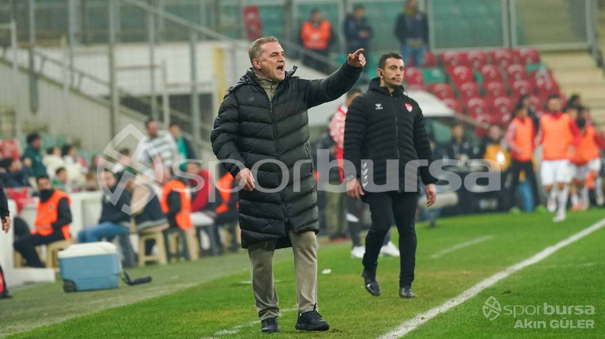 BURSASPOR - YENİ MERSİN İDMAN YURDU MAÇI FOTOĞRAFLARI
