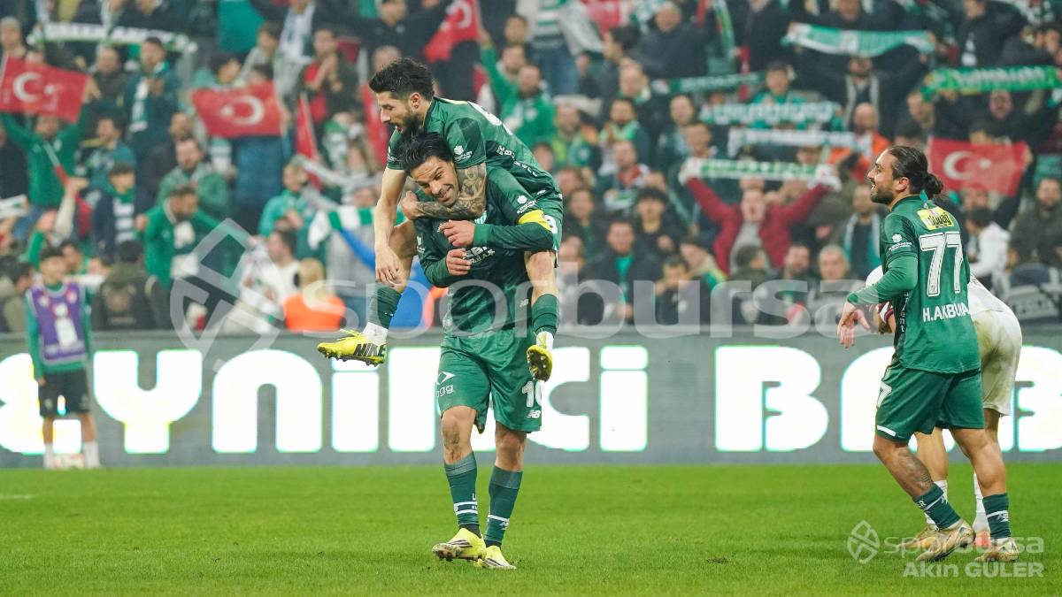 BURSASPOR - YENİ MERSİN İDMAN YURDU MAÇI FOTOĞRAFLARI