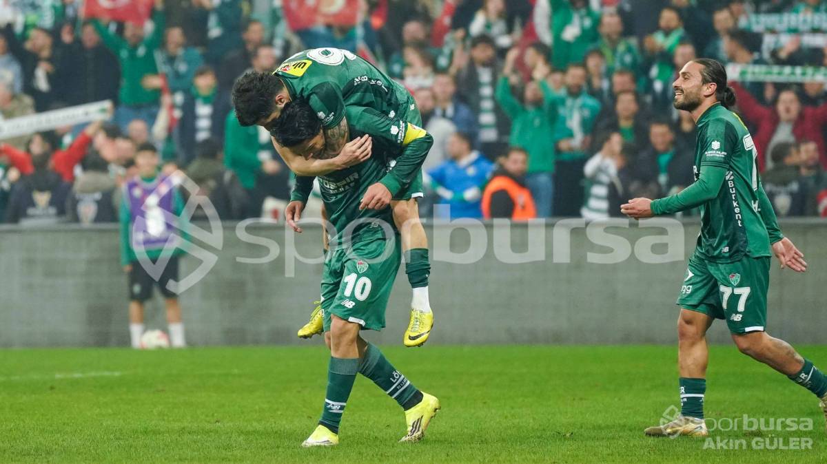 BURSASPOR - YENİ MERSİN İDMAN YURDU MAÇI FOTOĞRAFLARI