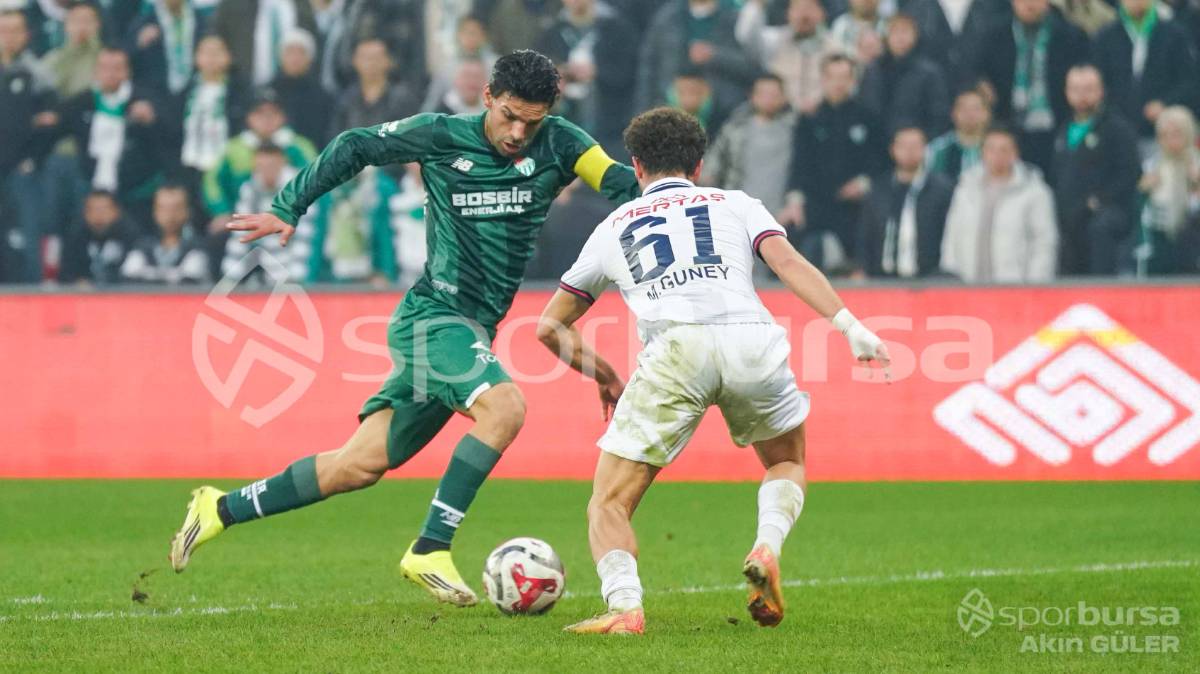 BURSASPOR - YENİ MERSİN İDMAN YURDU MAÇI FOTOĞRAFLARI