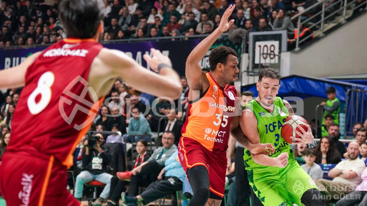 TOFAŞ - GALATASARAY MAÇI FOTOĞRAFLARI