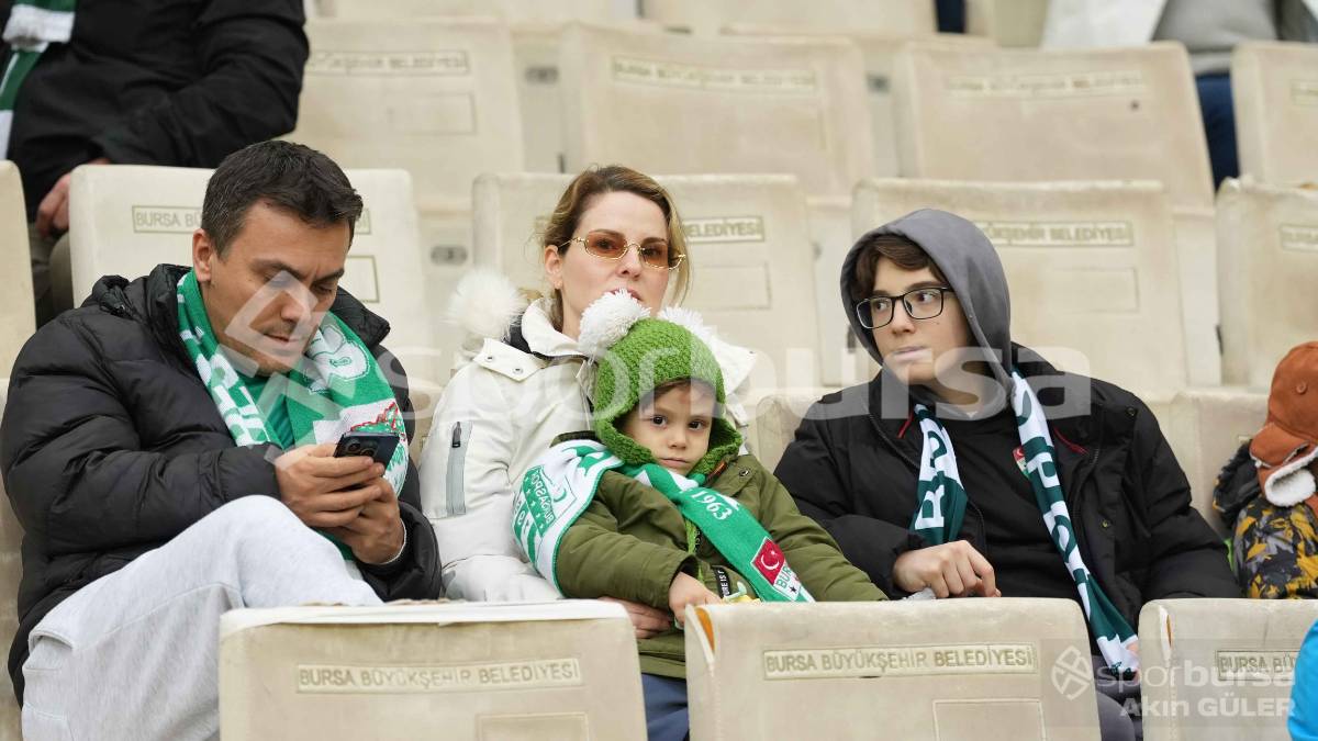 BURSASPOR - ADANASPOR MAÇI FOTOĞRAFLARI