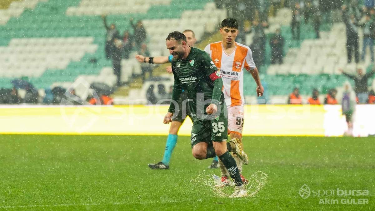 BURSASPOR - ADANASPOR MAÇI FOTOĞRAFLARI