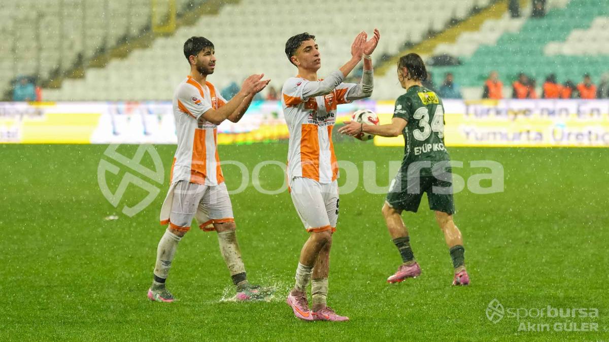 BURSASPOR - ADANASPOR MAÇI FOTOĞRAFLARI
