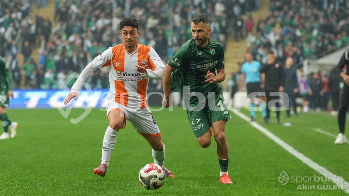BURSASPOR - ADANASPOR MAÇI FOTOĞRAFLARI