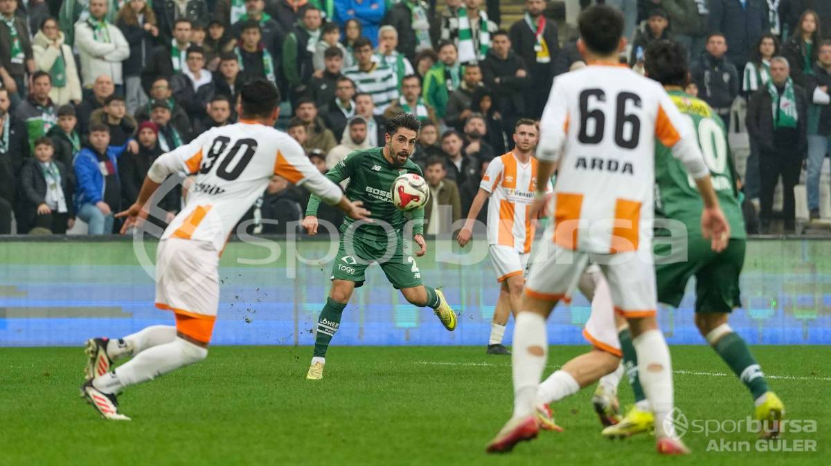 BURSASPOR - ADANASPOR MAÇI FOTOĞRAFLARI