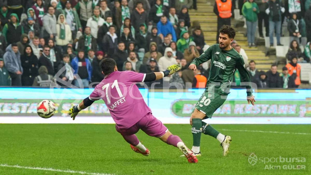 BURSASPOR - ADANASPOR MAÇI FOTOĞRAFLARI