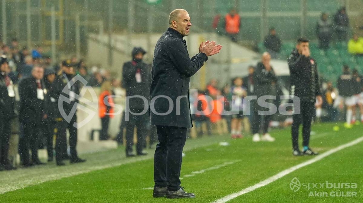 BURSASPOR - ADANASPOR MAÇI FOTOĞRAFLARI