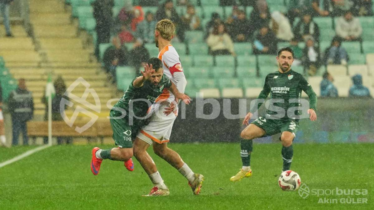 BURSASPOR - ADANASPOR MAÇI FOTOĞRAFLARI