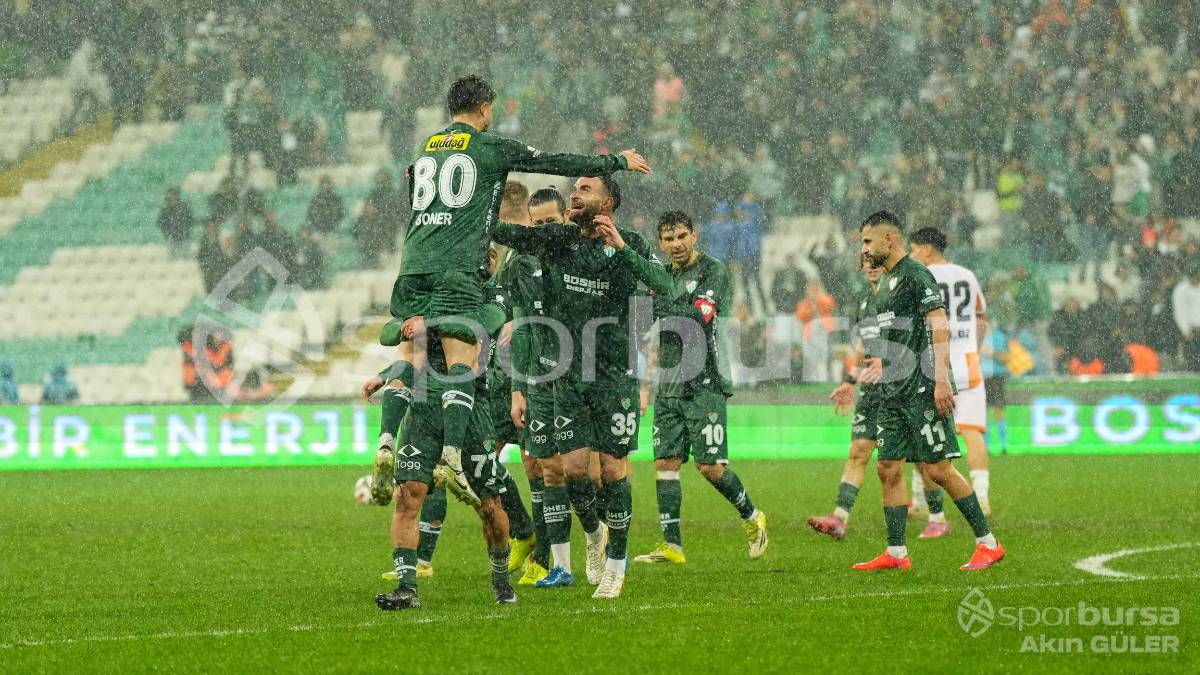 BURSASPOR - ADANASPOR MAÇI FOTOĞRAFLARI