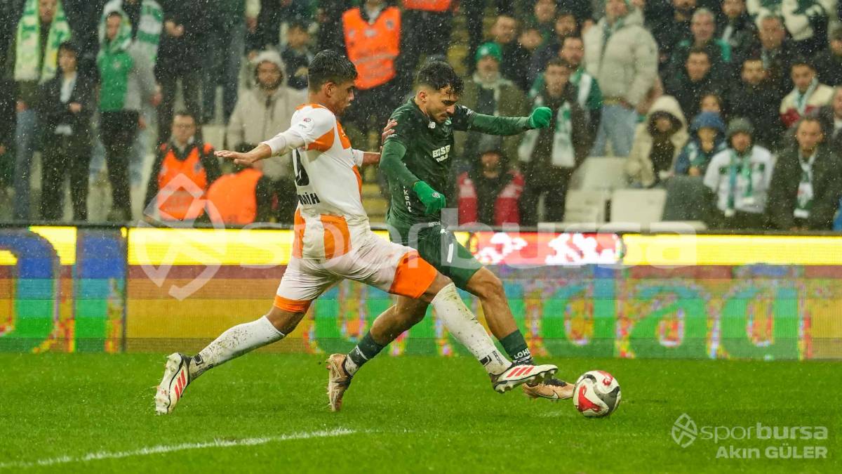 BURSASPOR - ADANASPOR MAÇI FOTOĞRAFLARI