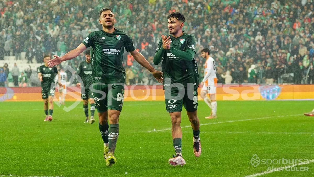 BURSASPOR - ADANASPOR MAÇI FOTOĞRAFLARI