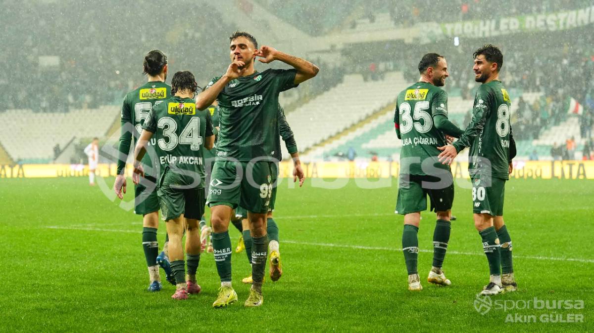 BURSASPOR - ADANASPOR MAÇI FOTOĞRAFLARI