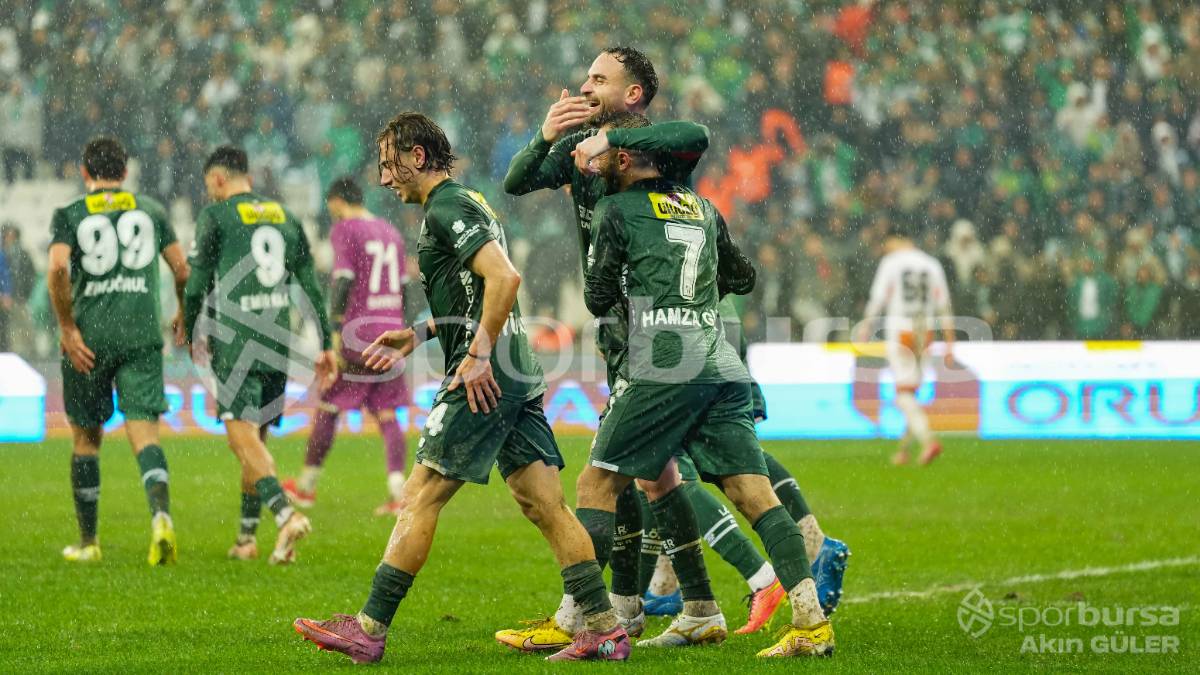 BURSASPOR - ADANASPOR MAÇI FOTOĞRAFLARI