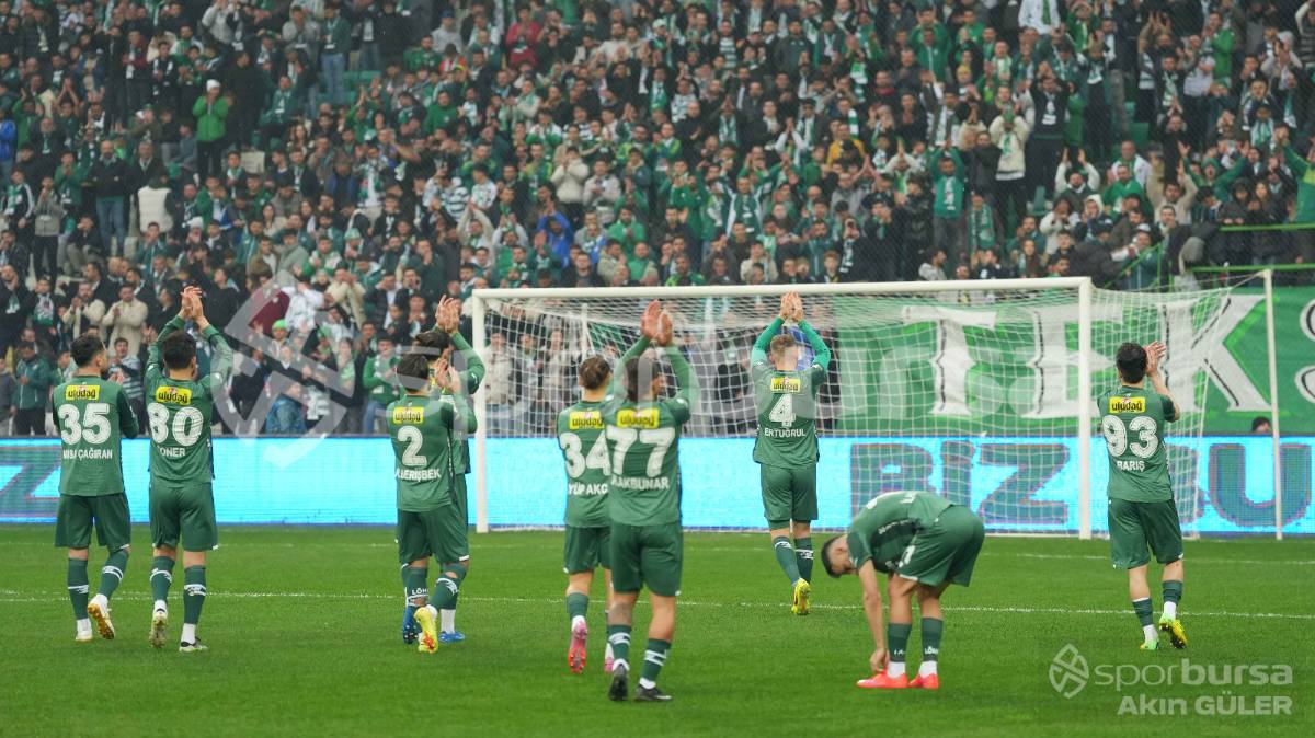 BURSASPOR - ADANASPOR MAÇI FOTOĞRAFLARI
