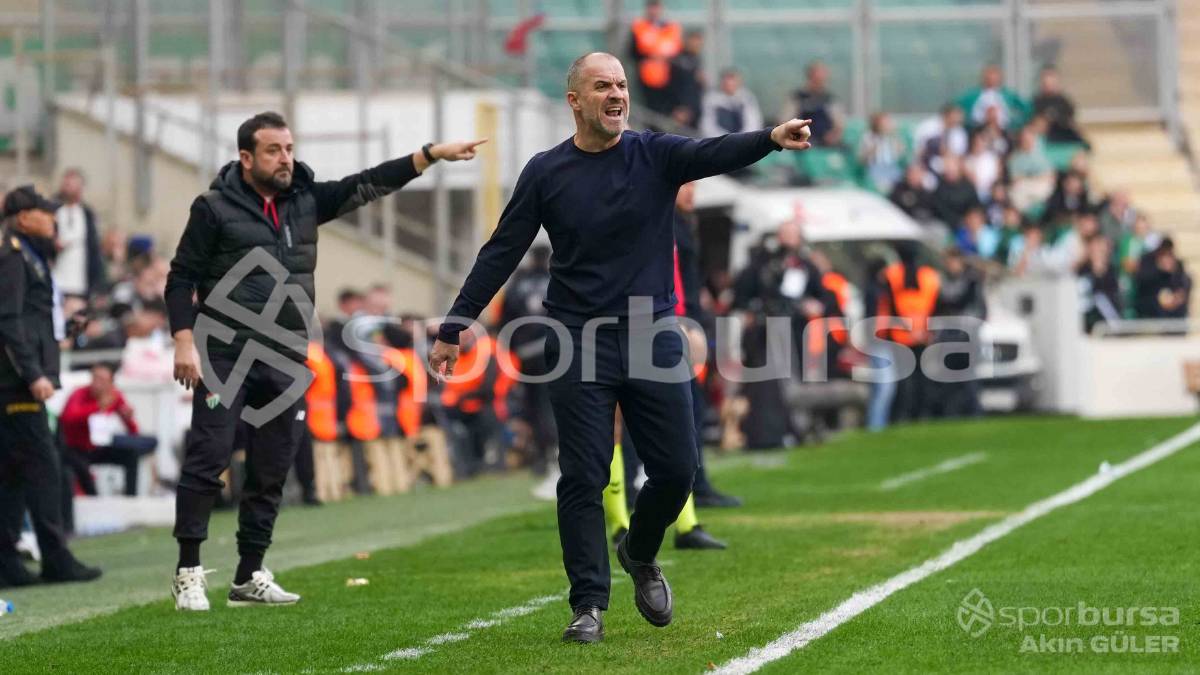 BURSASPOR - KIRKLARELİSPOR MAÇI FOTOĞRAFLARI
