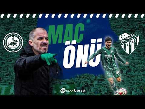 Kahramanmaraş İstiklal - Bursaspor Maç Öncesi Canlı Yayını