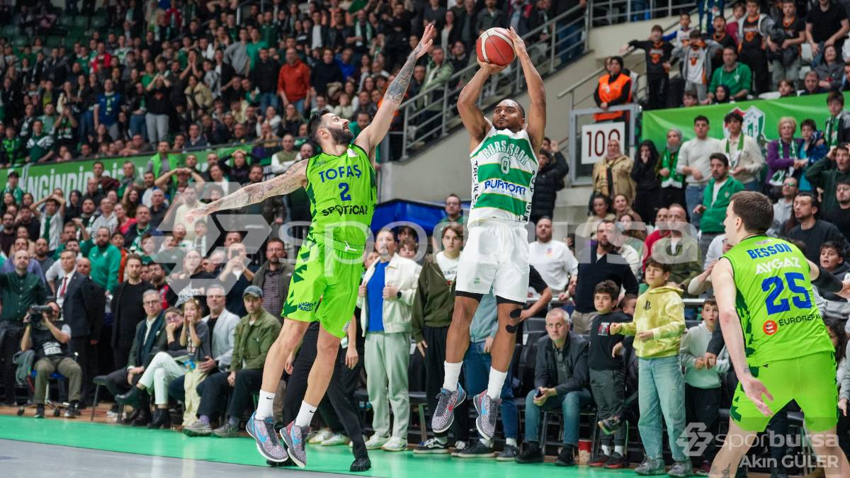 BURSASPOR - TOFAŞ BASKETBOL MAÇ FOTOĞRAFLARI