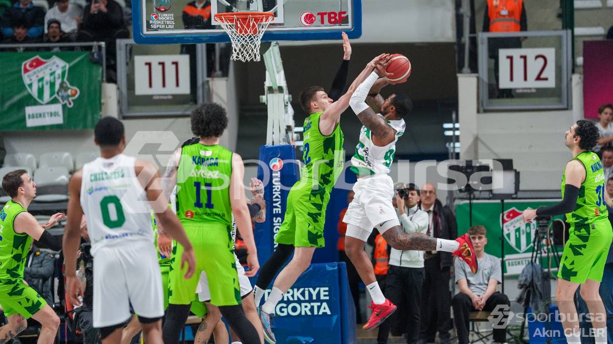BURSASPOR - TOFAŞ BASKETBOL MAÇ FOTOĞRAFLARI