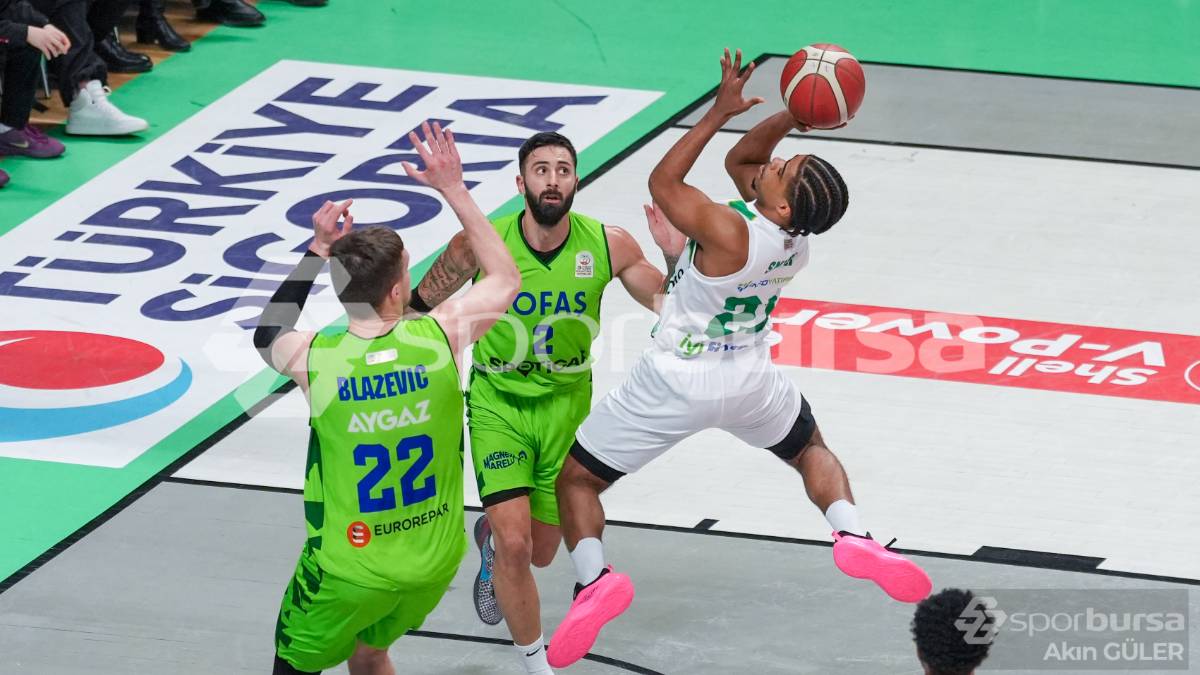 BURSASPOR - TOFAŞ BASKETBOL MAÇ FOTOĞRAFLARI