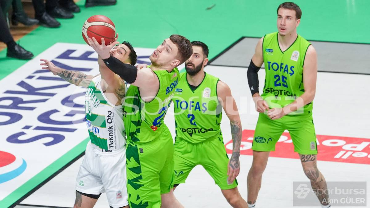 BURSASPOR - TOFAŞ BASKETBOL MAÇ FOTOĞRAFLARI