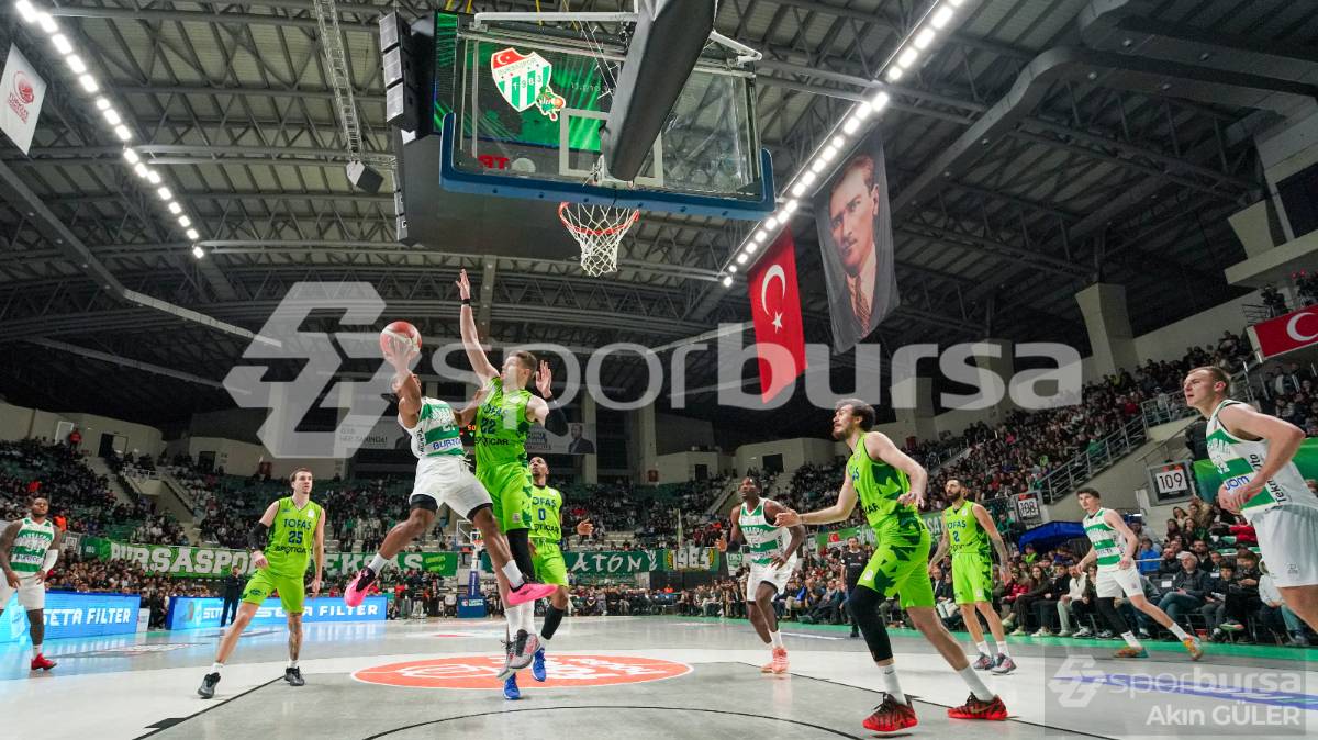 BURSASPOR - TOFAŞ BASKETBOL MAÇ FOTOĞRAFLARI