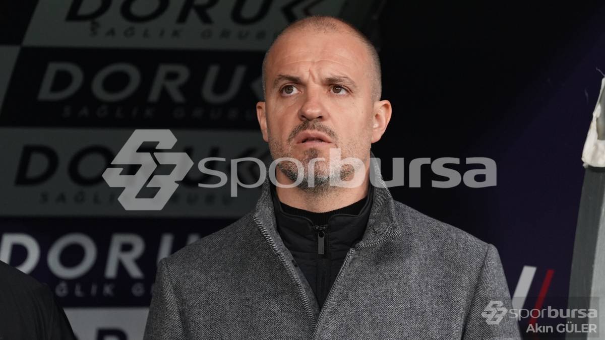 BURSASPOR - GÜZİDE GEBZESPOR MAÇ FOTOĞRAFLARI