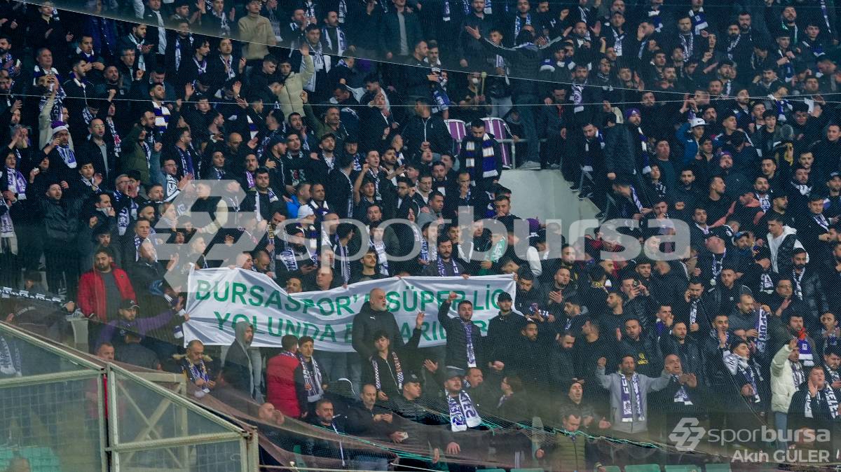 BURSASPOR - GÜZİDE GEBZESPOR MAÇ FOTOĞRAFLARI