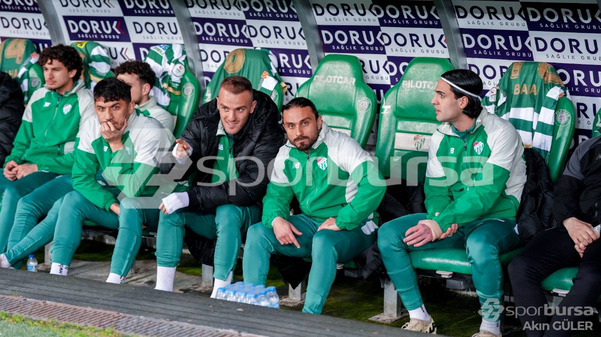 BURSASPOR - GÜZİDE GEBZESPOR MAÇ FOTOĞRAFLARI