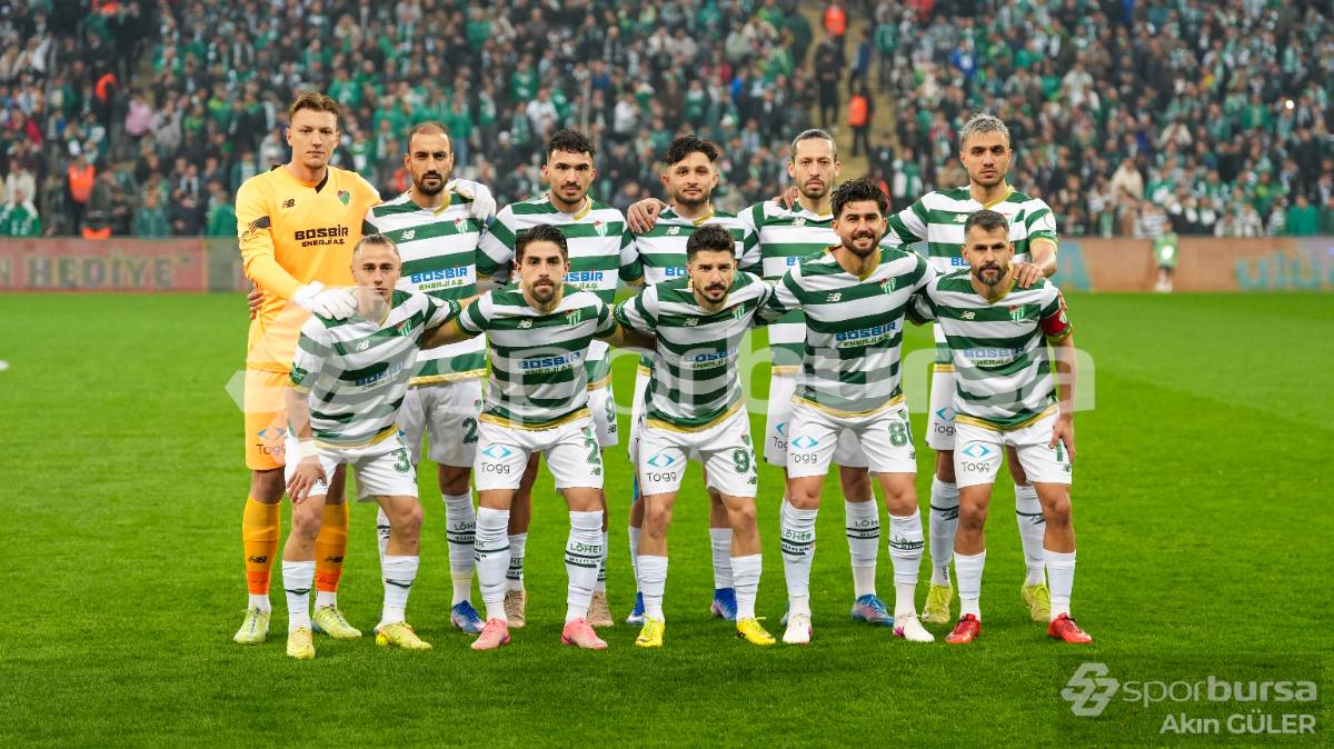 BURSASPOR - GÜZİDE GEBZESPOR MAÇ FOTOĞRAFLARI