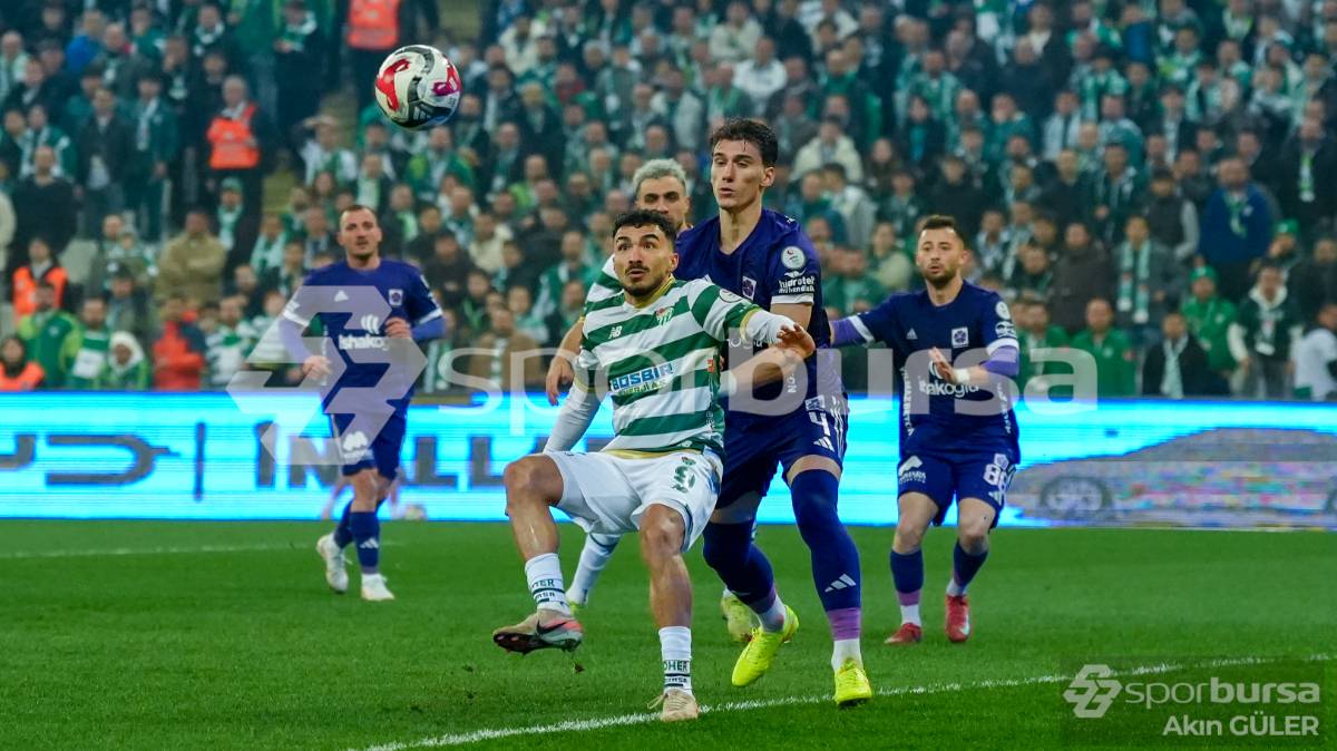 BURSASPOR - GÜZİDE GEBZESPOR MAÇ FOTOĞRAFLARI