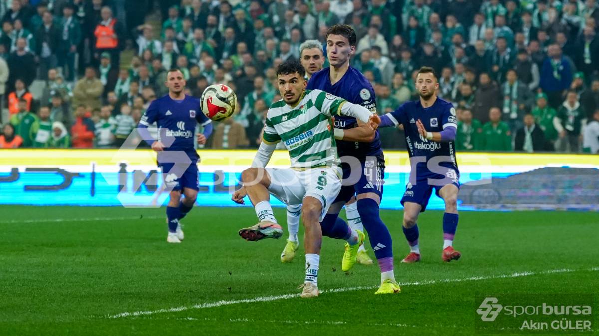 BURSASPOR - GÜZİDE GEBZESPOR MAÇ FOTOĞRAFLARI