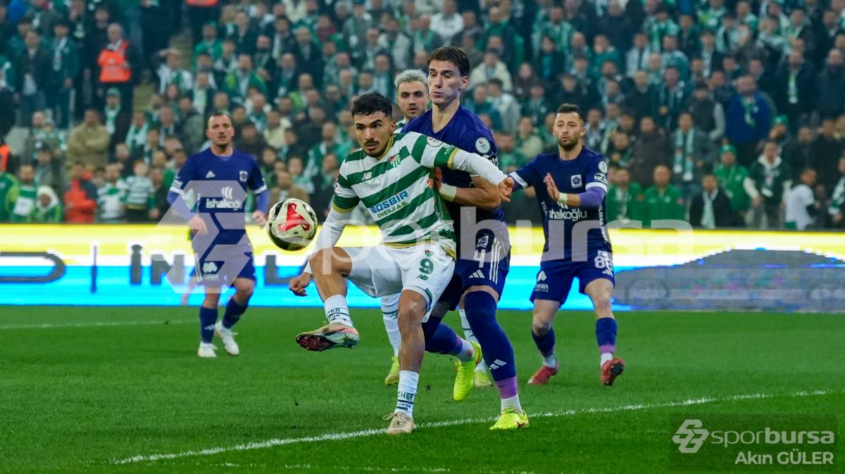 BURSASPOR - GÜZİDE GEBZESPOR MAÇ FOTOĞRAFLARI