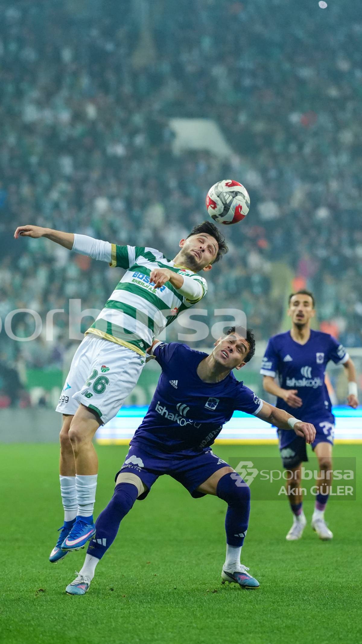 BURSASPOR - GÜZİDE GEBZESPOR MAÇ FOTOĞRAFLARI
