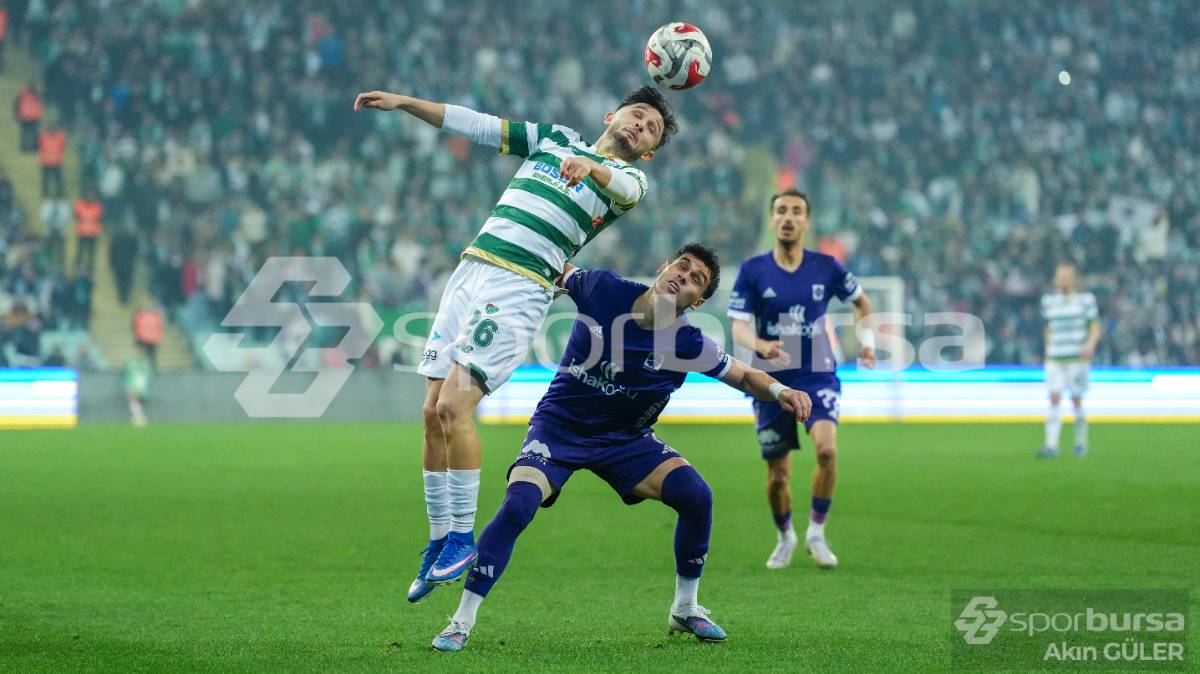 BURSASPOR - GÜZİDE GEBZESPOR MAÇ FOTOĞRAFLARI