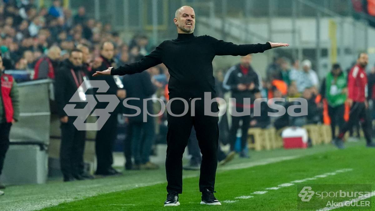 BURSASPOR - GÜZİDE GEBZESPOR MAÇ FOTOĞRAFLARI