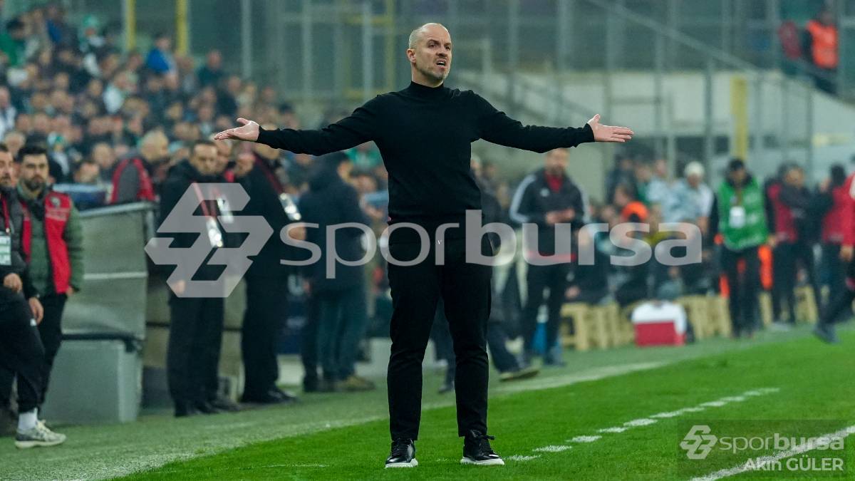 BURSASPOR - GÜZİDE GEBZESPOR MAÇ FOTOĞRAFLARI