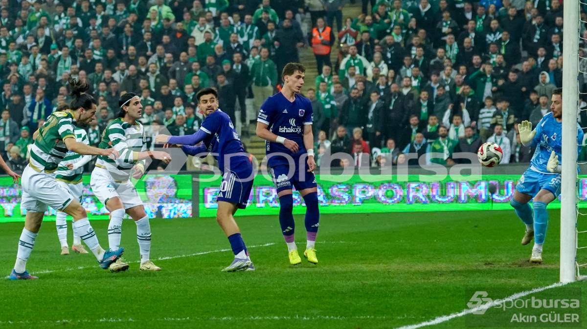 BURSASPOR - GÜZİDE GEBZESPOR MAÇ FOTOĞRAFLARI