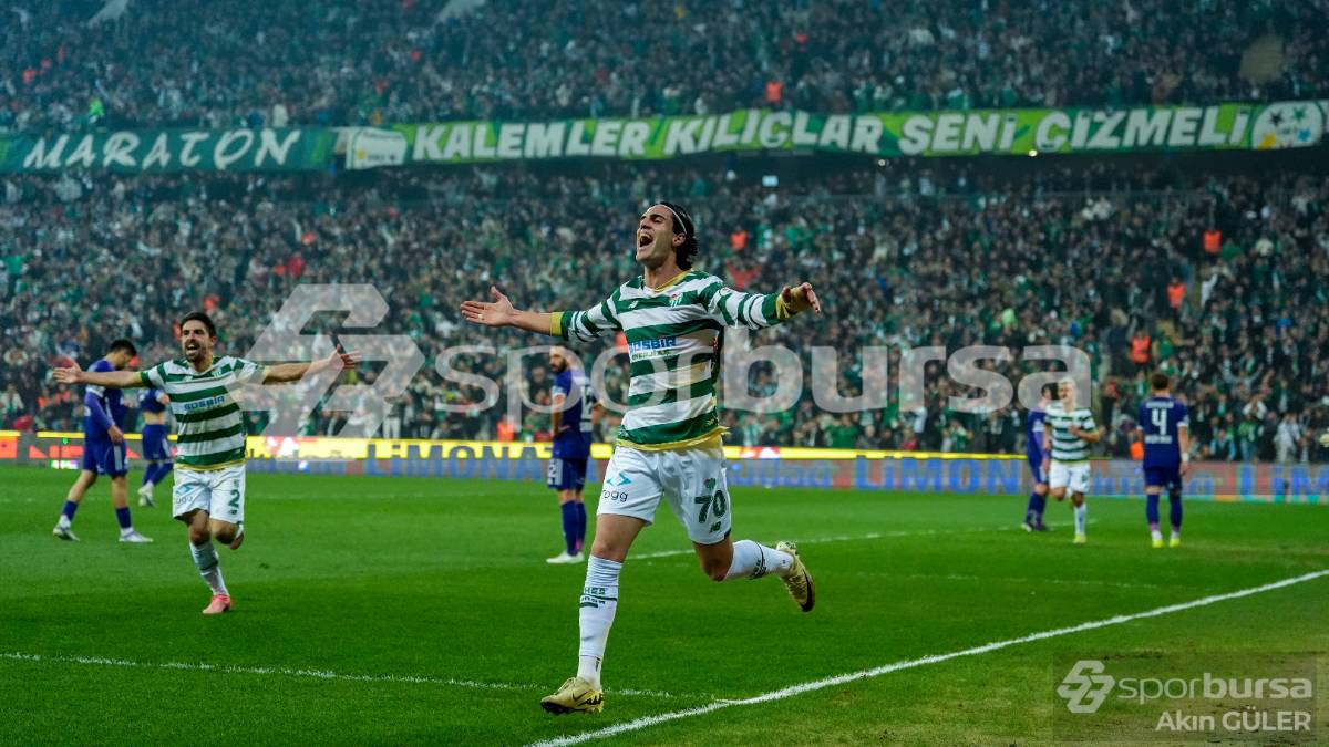 BURSASPOR - GÜZİDE GEBZESPOR MAÇ FOTOĞRAFLARI
