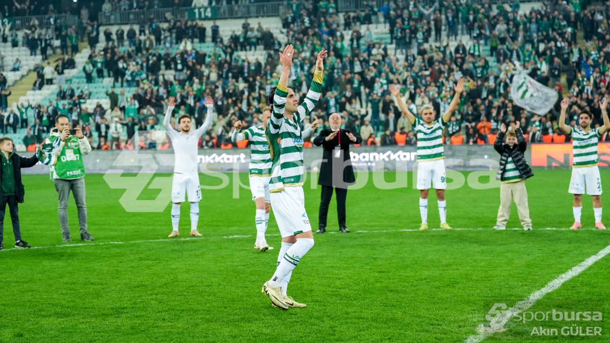 BURSASPOR - GÜZİDE GEBZESPOR MAÇ FOTOĞRAFLARI
