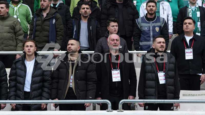 Eyüp Akcan ilk kez tribünde